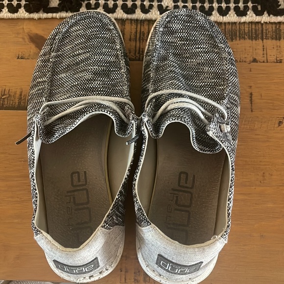 Grey Wendy Hey Dudes 🖤 size 10 - Picture 5 of 6